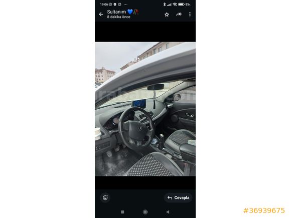 Sahibinden Renault Fluence 1.5 dCi Icon 2013 Model Van
