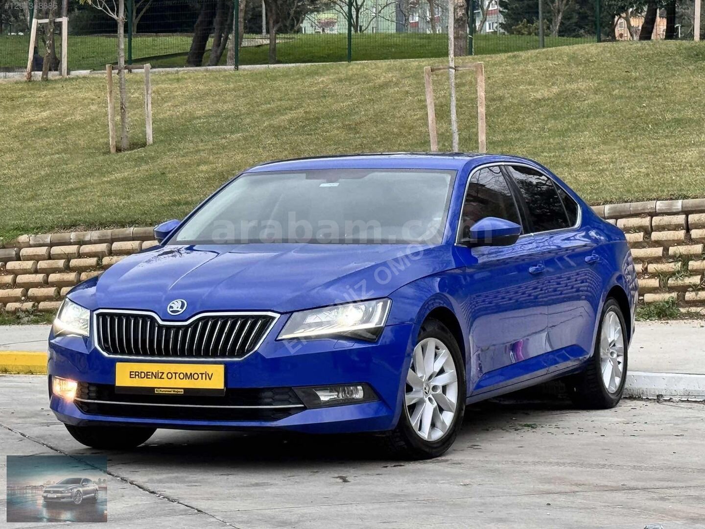 Galeriden Skoda SuperB 1.4 TSI Style 2018 Model İstanbul 98.000 km Mavi 3
