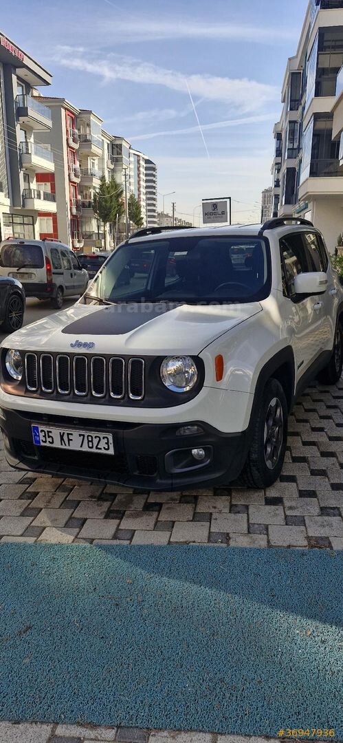 Galeriden Jeep Renegade 1.6 MultiJet Longitude 2016 Model Afyonkarahisar 168.000 km Beyaz 3