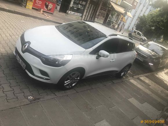 Sahibinden Renault Clio 1.5 dCi SportTourer Joy 2017 Model İstanbul 122200 km  Beyaz