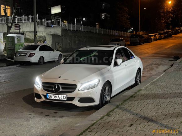 Sahibinden Mercedes - Benz C 200D BlueTEC Avantgarde 2018 Model Ankara 190.000 km Beyaz