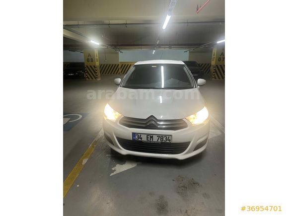 Sahibinden Citroen C4 1.6 e-HDi Confort Plus 2012 Model  218.000 km Beyaz