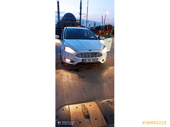 Sahibinden Ford Focus 1.6 TDCi Titanium 2014 Model  94500 km Beyaz