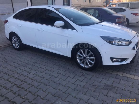 Sahibinden Ford Focus 1.6 TDCi Titanium 2014 Model  94500 km Beyaz