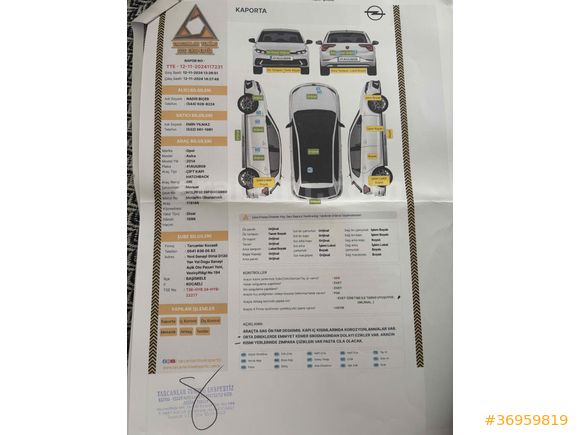 Sahibinden Opel Astra 1.6 CDTI Sport 2014 Model 