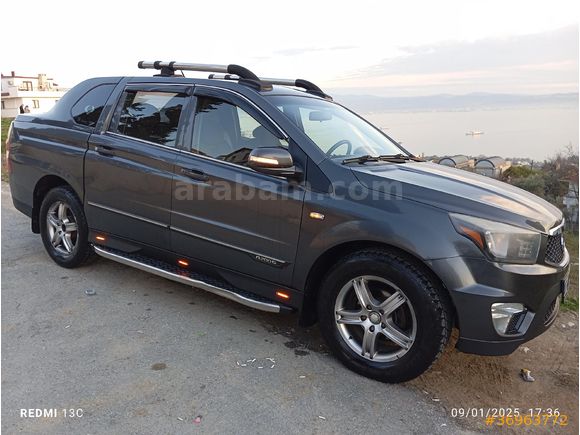 Sahibinden Ssangyong Korando Sports 2.0 e-XDI 2012 Model  210.000 km Füme