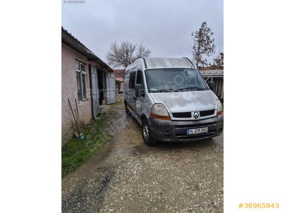 Sahibinden Renault Master 2.5 dCi 10.8 m3 2005 Model 