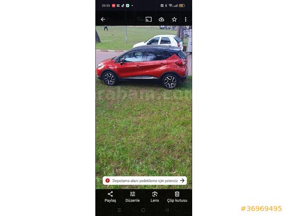 Sahibinden Renault Captur 1.5 dCi Icon 2014 Model  198.000 km Diğer