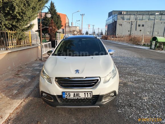 Sahibinden Peugeot 2008 1.6 e-HDi Allure 2015 Model  CAM TAVANLI Afyonkarahisar