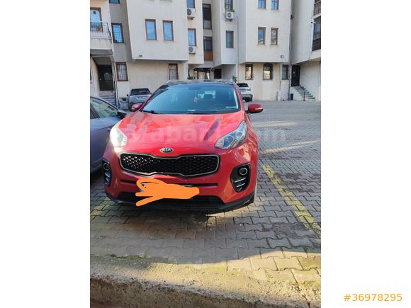 Sahibinden Kia Sportage 1.6 GDI Premium 2017 Model  104400 km Kırmızı