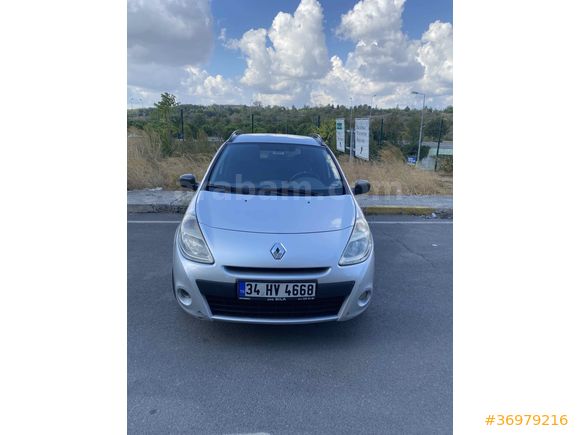 Sahibinden Renault Clio 1.5 dCi Grandtour Authentique 2012 Model  178.500 km Gri (Gümüş)