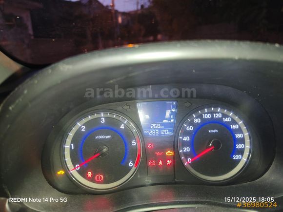 Sahibinden Hyundai Accent Blue 1.6 CRDI Mode 2014 Model