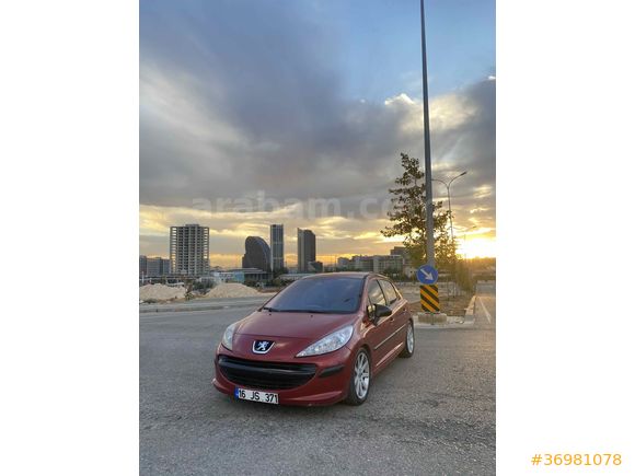 Sahibinden Peugeot 207 1.4 HDi Trendy 2008 Model  315.000 km Kırmızı