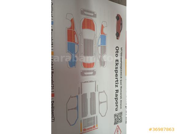 Sahibinden Bakımlı Citroen C-Elysee 1.6 HDi Confort 2017 Model 