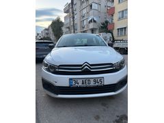 Sahibinden Bakımlı Citroen C-Elysee 1.6 HDi Confort 2017 Model 