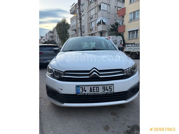 Sahibinden Bakımlı Citroen C-Elysee 1.6 HDi Confort 2017 Model 