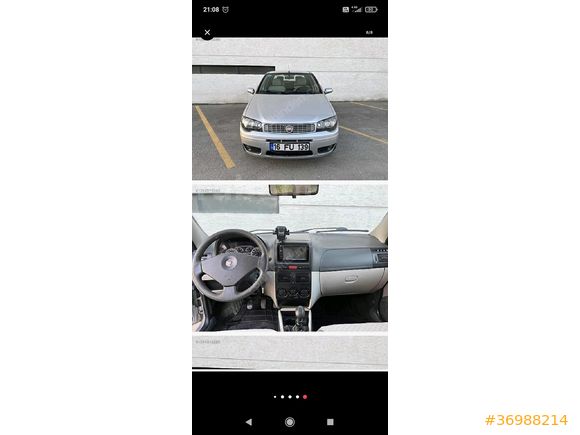 Sahibinden Fiat Palio 1.4 Fire Dynamic Sole 2008 Model
