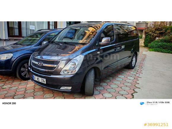 Sahibinden Hyundai H 1 2.5 VGT Style 2010 Model  orijinal webasto ve 7+1 çift klima otomobil