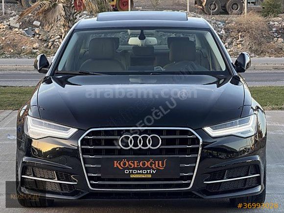 KÖSEOĞLU | AUDİ A6-2.0 TDİ-FACELİFT S LİNE+VAKUM+MAKAM+HAFIZA