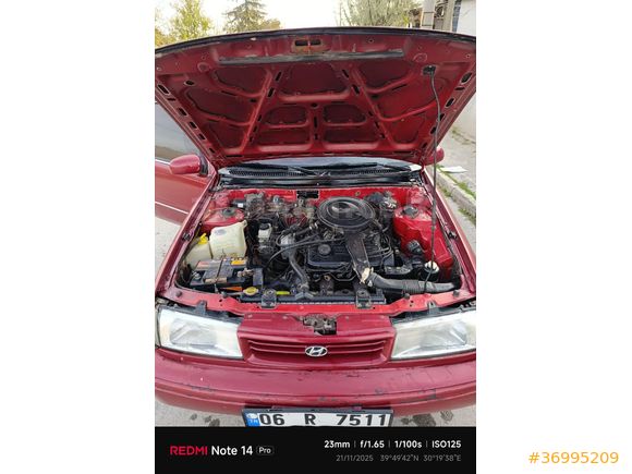 Sahibinden Hyundai Excel 1.5 GLS 1994 Model
