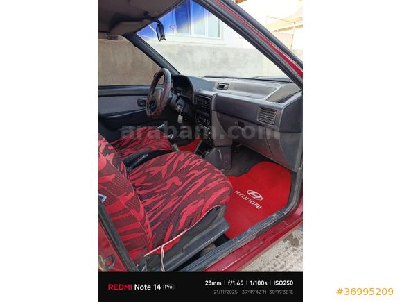 Sahibinden Hyundai Excel 1.5 GLS 1994 Model