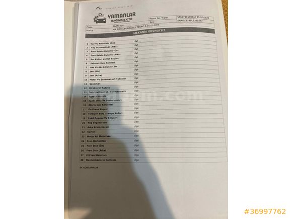 Sahibinden Kia Rio 1.4 CVVT Elegance Tekno 2019 Model 