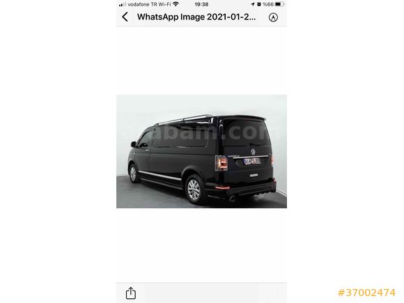 Sahibinden Volkswagen Caravelle 2.0 TDI SCR BMT Comfortline 2017 Model Kocaeli 69.000 km Siyah