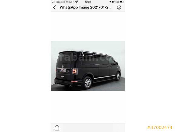 Sahibinden Volkswagen Caravelle 2.0 TDI SCR BMT Comfortline 2017 Model Kocaeli 69.000 km Siyah