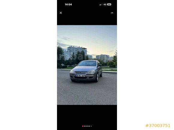 Sahibinden Opel Corsa 1.2 Twinport Essentia 2005 Model 