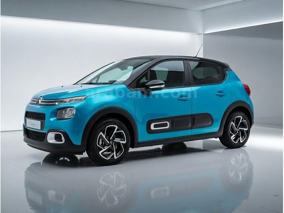 Sahibinden Citroen C3 1.2 PureTech Shine 2020 Model  35.000 km Mavi