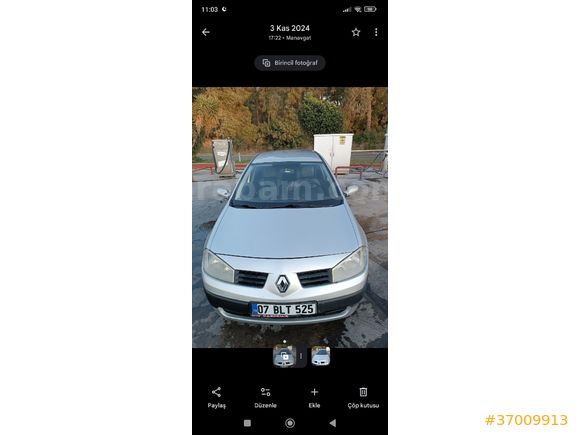 Sahibinden Renault megan 1.4 Authentique 2006 Model  337.000 km Gri