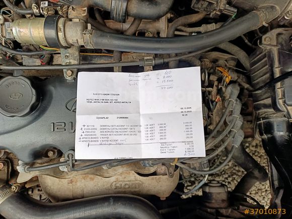Tüm bakımları yapılı Klimalı 1.5 Accent