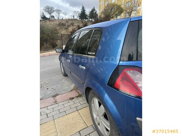 Sahibinden Renault Megane 1.5 dCi Dynamique 2004 Model  340.000 km Mavi