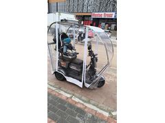 KUBA Üç Tekerlekli Elektrikli Motosiklet Temiz Kullanım. Kabinli