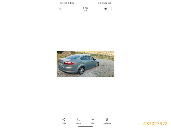 Sahibinden değişensiz Ford Mondeo 1.6 Titanium 2008 Model