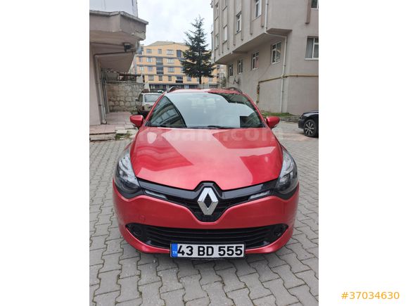 Sahibinden Renault Clio 1.2 SportTourer Joy 2014 Model  175.800 km Kırmızı