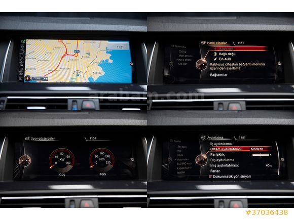 BAYİ 2016 520I EXECUTIVE PLUS  SUNROOF_VAKUM_E.BGJ_52.336KM