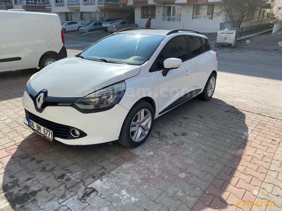 Sahibinden Renault Clio 1.5 dCi SportTourer joy 2014 Model  460.000 km Beyaz