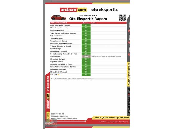 HATASIZ BOYASIZ TRAMERSİZ SERVİS BAKIMLI