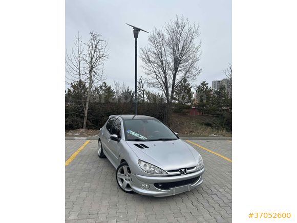 Sahibinden Peugeot 206 1.6 Roland Garros 2001 Model  310.000 km Gri (Gümüş)