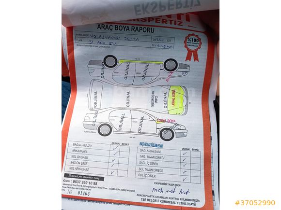 Sahibinden Volkswagen Jetta 1.6 TDi Comfortline 2011 Model Hatay