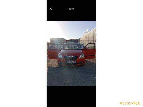 Sahibinden Skoda Fabia 1.4 Ambiente 2008 Model  420.000 km Kırmızı