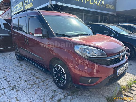 Sahibinden Fiat Doblo Combi 1.6 Multijet Premio Plus 2017 Model Eskişehir 125000 km Bordo
