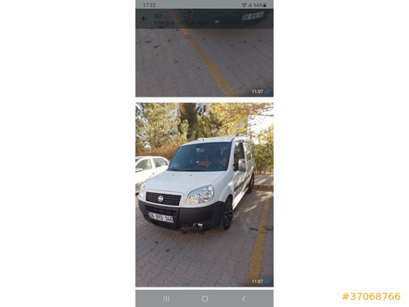 Sahibinden Fiat Doblo Cargo 1.3 Multijet Active 2006 Model