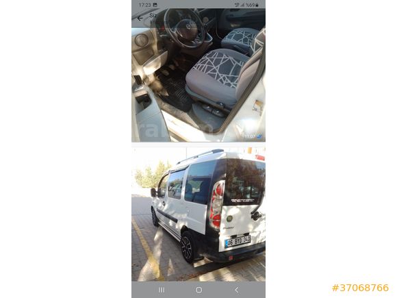 Sahibinden Fiat Doblo Cargo 1.3 Multijet Active 2006 Model