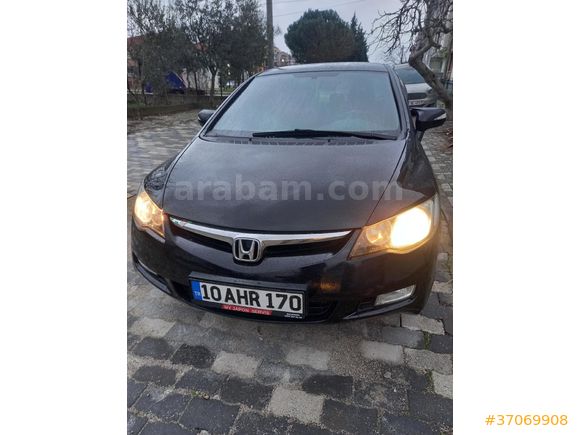 Sahibinden Honda Civic 1.6 Dream 2009 Model  285.000 km Siyah
