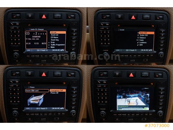 BAYİ 2005 CAYENNE 3.2 SUNROOF_ISITMA_TV_90.564KM_HATASIZ