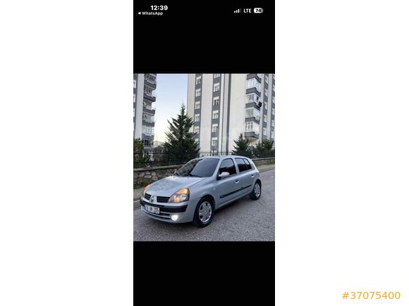 Sahibinden Renault Clio 1.4 Privilege 2002 Model  200.000 km Gri