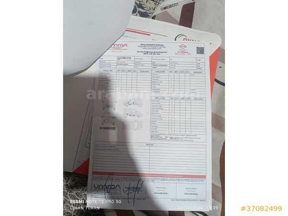 Sahibinden Ford Tourneo Courier 1.5 TDCi Titanium 2021 Model Muş