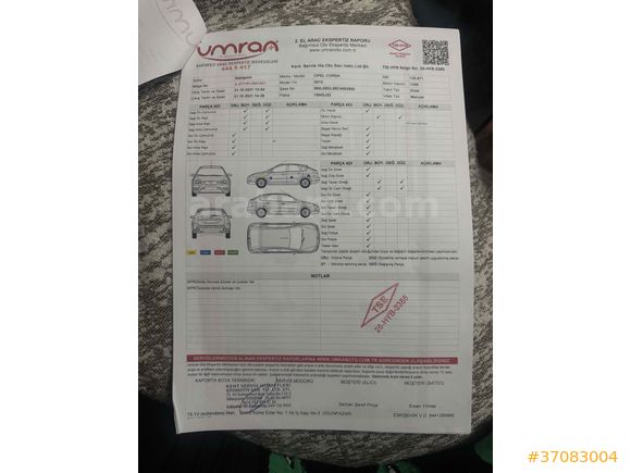 Sahibinden Opel Corsa 1.3 CDTI Essentia 2012 Model 